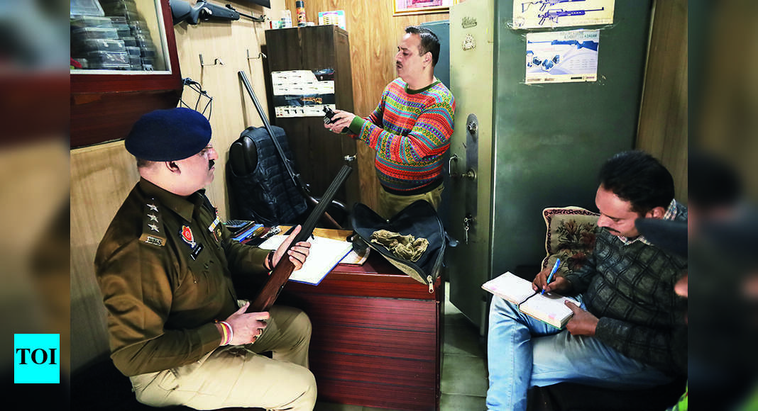 City Police Begin Checking Of Arms Licences, Gun Houses Ludhiana News