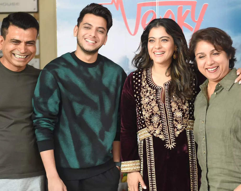 
Kajol, Vishal Jethwa and Revathy get together to talk about their film Salaam Venky
