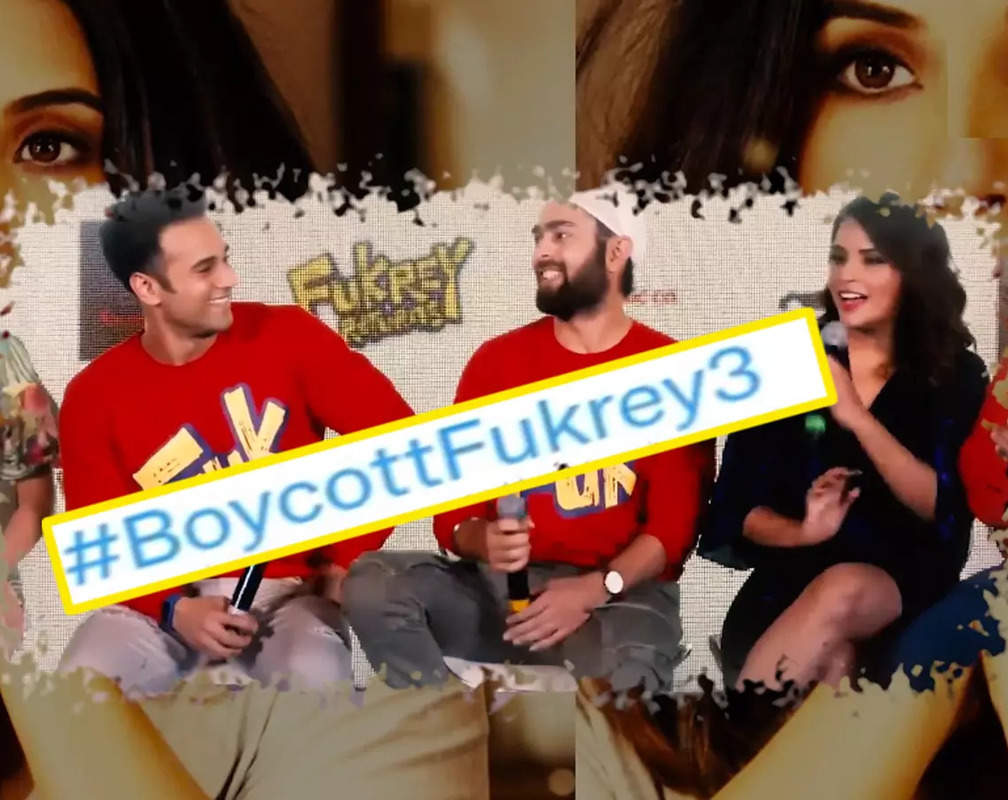 
Richa Chadha's 'Galwan' tweet: Netizens trend #BoycottFukrey3, say 'Be ashamed of what you have said..#RichaChadha'
