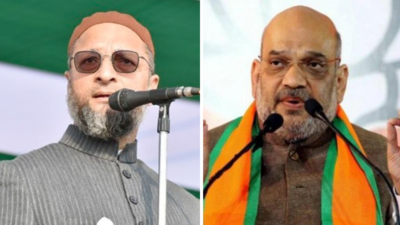 Asaduddin Owaisi lashes out at home minister Amit Shah for 'taught a lesson in 2002' remark