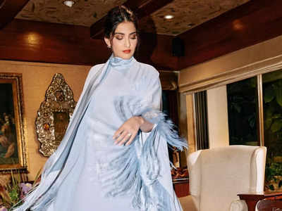 Sonam Kapoor drops new pictures in blue, fans have contradicting ...