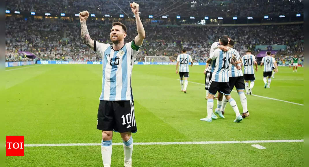 Lionel Messi nourishes dream of matching Diego Maradona’s tall Argentina legacy | Football News – Times of India