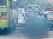 
North West Karnataka Road Transport Corporation buses leave a trail of smoke; commuters concerned about safety
