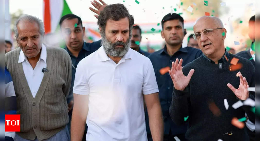 Congress seeks to bolster hold on key Madhya Pradesh region with Rahul Gandhi yatra; BJP launches counter campaign | India News – Times of India