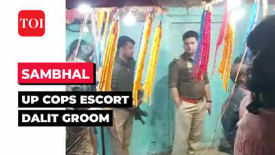 UP: Cops escort groom on horseback after upper caste imposed 'restrictions' on Dalit wedding procession