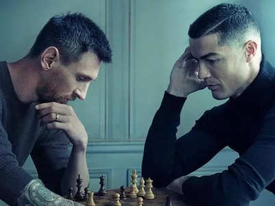 Messi and Ronaldo come together for LV