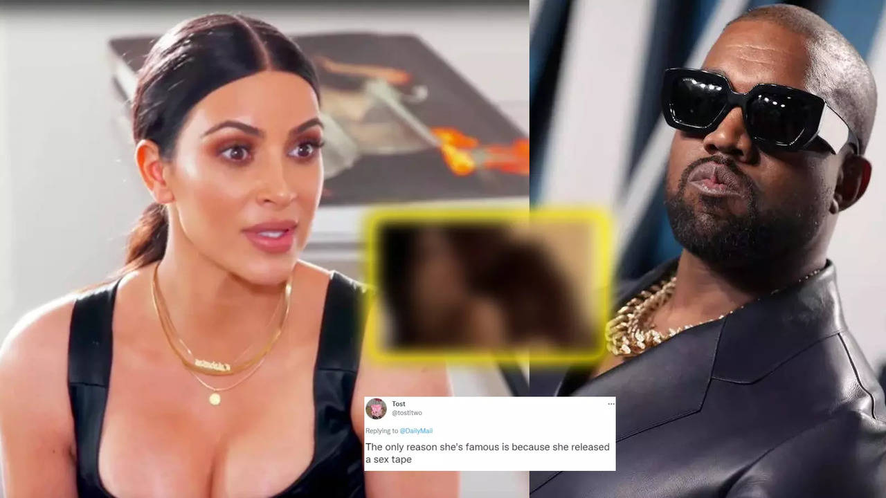 Kim Kardashian disgusted with ex-husband Kanye West for showing her naked pictures to his employees; trolls say only reason shes famous is that she released a sex tape English Movie News -