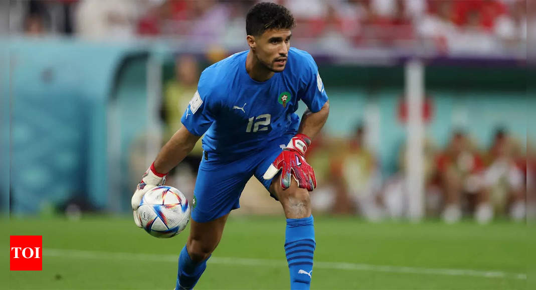 FIFA World Cup: Morocco switch goalkeepers before kick off against Belgium | Football News – Times of India
