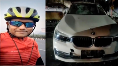 Delhi: Cyclist dies as BMW car hits him on Mahipalpur flyover