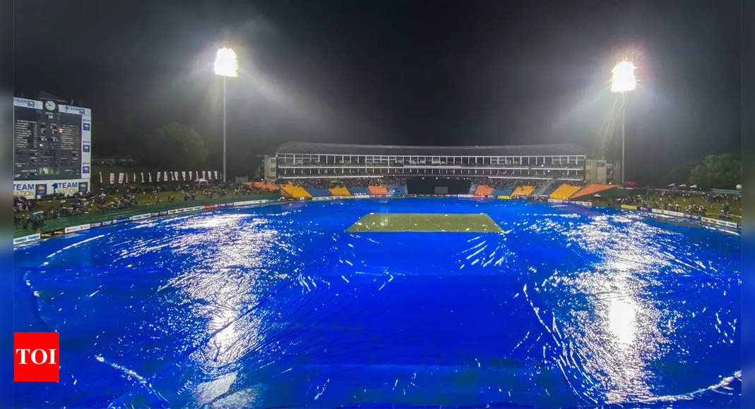 Sri Lanka-Afghanistan second ODI abandoned due to rain | Cricket News – Times of India