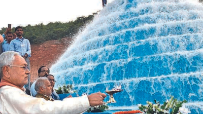 Bihar CM Nitish Kumar launches Ganga water supply scheme at Rajgir ...