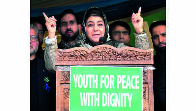 Don’t cede space to BJP, participate in elections: Mehbooba to J&K youth