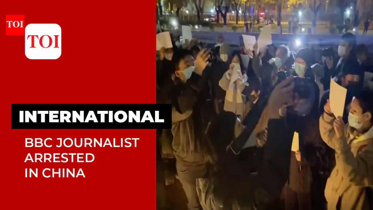 China arrests BBC journalist covering Covid protests