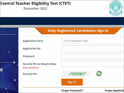 CTET application 2022 correction window for December exam opens today on ctet.nic.in