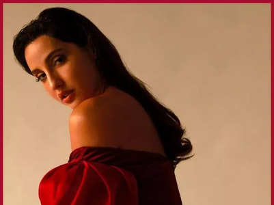 Nora Fatehi's ravishing red looks