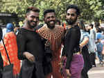 Bengaluru: Gender rights activists along with members of Coalition for Sex worke...