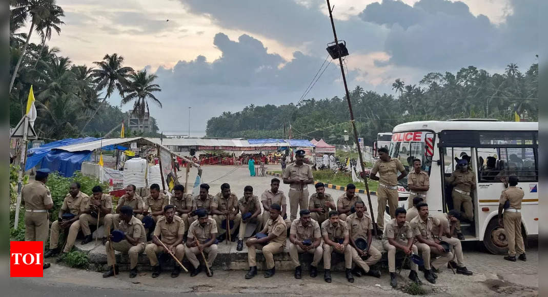 At least 36 police personnel hurt in clashes with Adani port protesters – Times of India