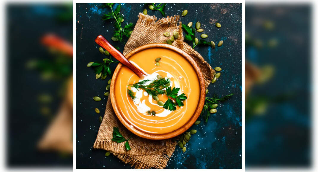 Creamy Pumpkin Soup Recipe: How to Make Creamy Pumpkin Soup Recipe at Home - Times Food