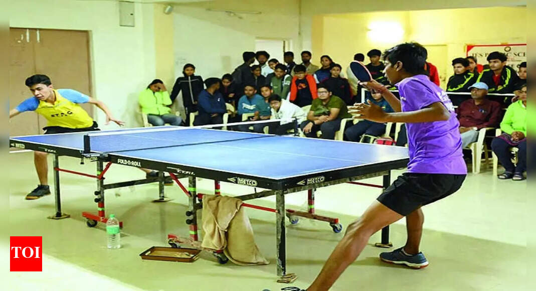 Cbse Indore Schools Shine At Cbse Cluster Table Tennis C’ship Bhopal News Times of India