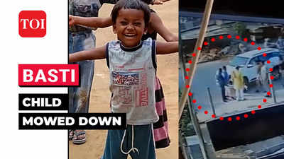 On cam: 9-year-old boy crushed under the wheels of SUV in UP’s Basti