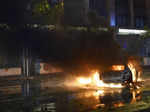 Clashes in Brussels after the World Cup football match between Belgium and Morocco