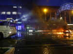 Clashes in Brussels after the World Cup football match between Belgium and Morocco