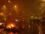 Clashes in Brussels after the World Cup football match between Belgium and Morocco