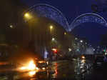 Clashes in Brussels after the World Cup football match between Belgium and Morocco