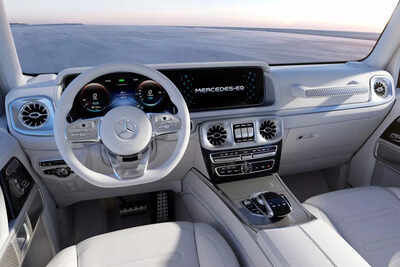 Mercedes-Benz EQG EV SUV revealed: Electric G-Wagon that can do 360-degree tank turns!