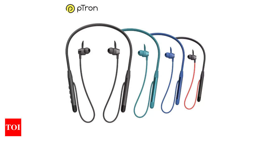 PTron unveils new Tangent Sports neckband: Price, features and other details – Times of India