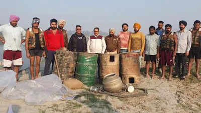 Punjab: Excise department seizes 1.05 lakh litres of illicit liquor