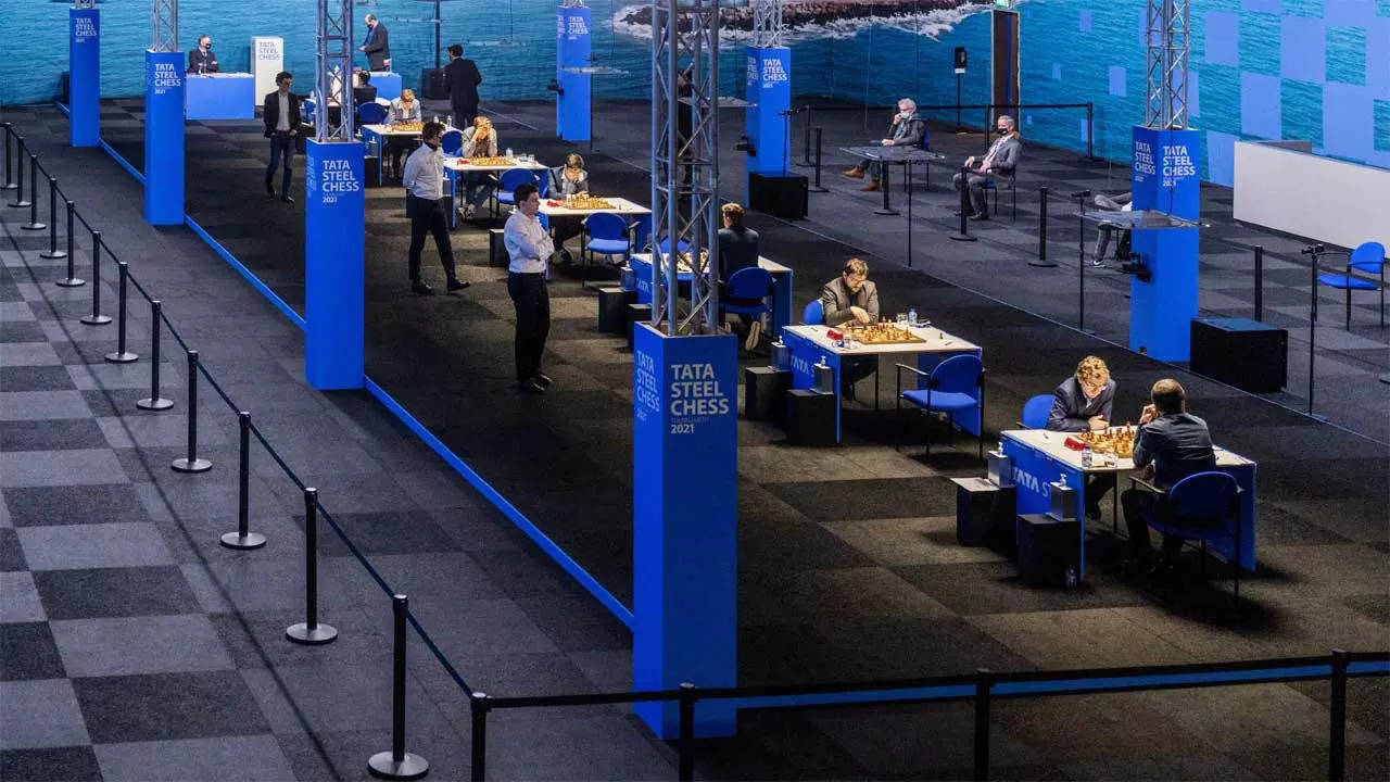 Tata Steel Chess 2021: Fighting Draws Before 1st Rest Day 