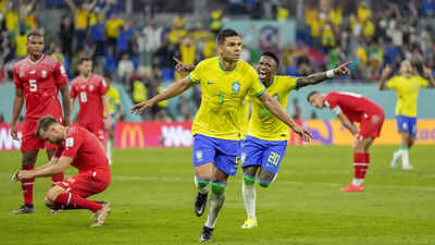 Brazil vs Switzerland Highlights: Brazil beat Switzerland 1-0 to qualify for last 16