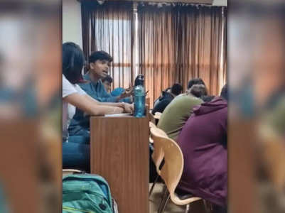 Student confronts professor on comparison with 'terrorist'