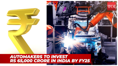 India shows robust demand, automakers gear up to invest Rs 65,000 crore by FY25