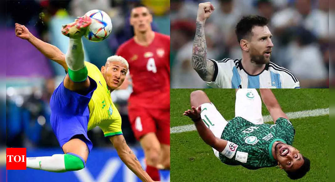 It’s a goal! Three of the best strikes of 2022 FIFA World Cup so far | Football News – Times of India