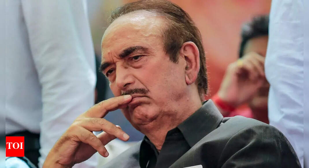 Azad: Religious politics has deeply harmed India, says Ghulam Nabi Azad ...