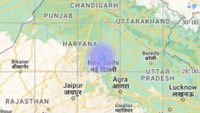 Magnitude 2.5 earthquake strikes near Delhi