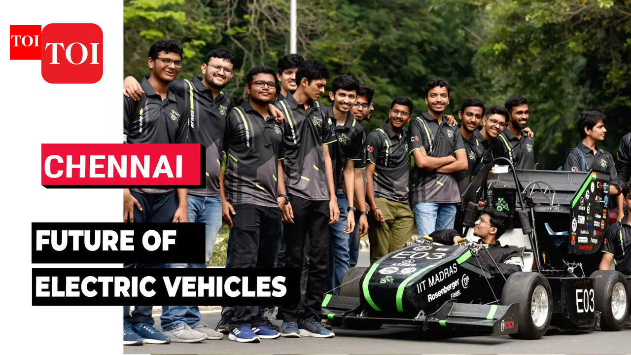 iit madras: IIT Madras students develop electric racing car, set to ...
