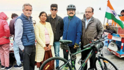 Doctor cycles across India, tells people to share 'medical kundali' before tying knot