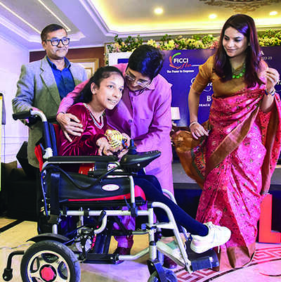 Kiran Bedi shares tips with women at Ficci Flo event