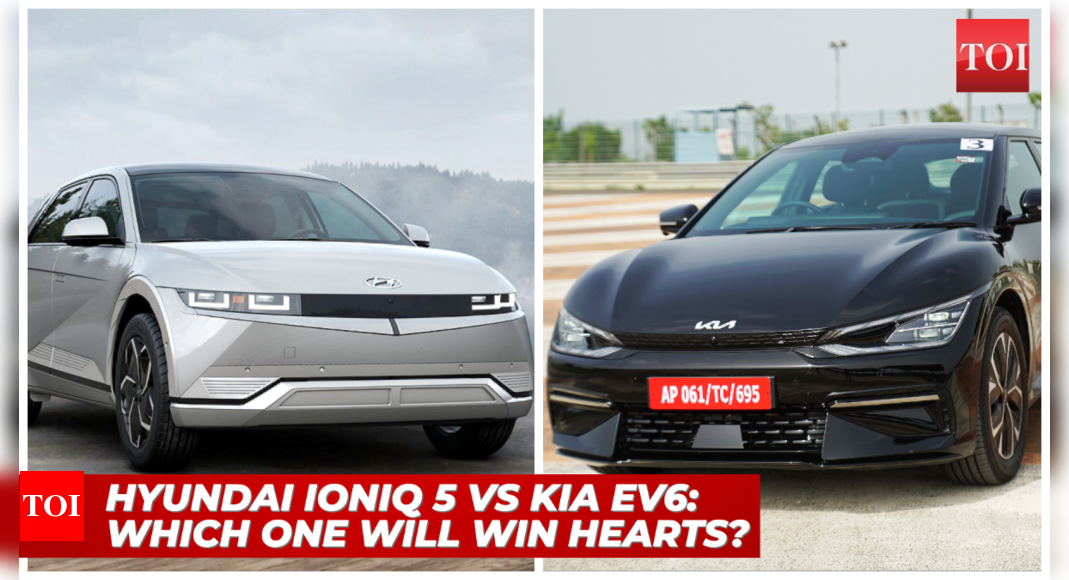 Hyundai Ioniq 5 vs Kia EV6: Which Korean EV will become the better hit? -  Times of India