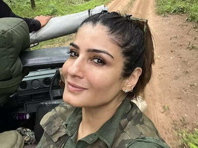Raveena reacts to Satpura Reserve controversy