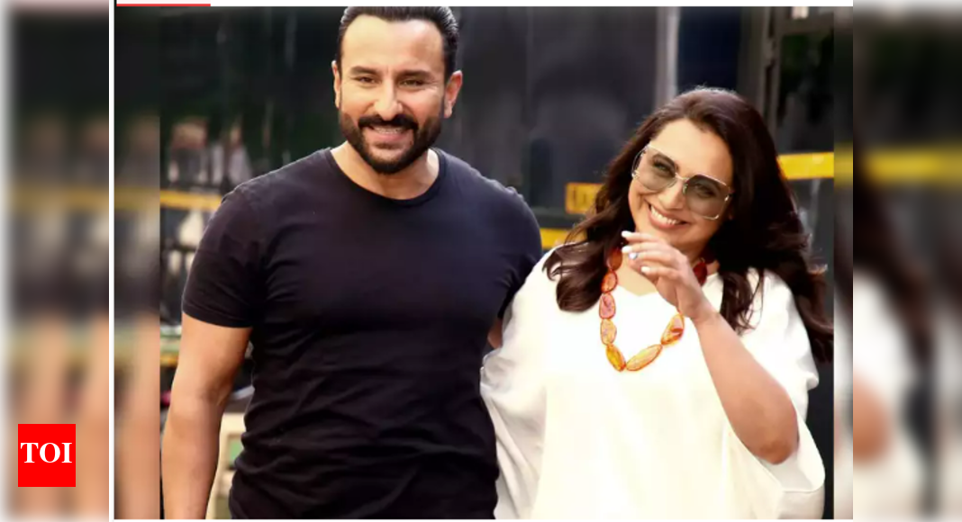 Throwback times: When Saif Ali Khan was hesitant to kiss Rani Mukerji ...