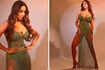 Malaika Arora is making temperatures soar with her new pictures in shimmery green outfit