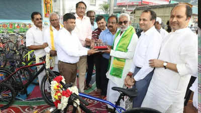 Andhra Pradesh: Murugappa group donates 30 bicycles worth Rs 7 lakh to TTD