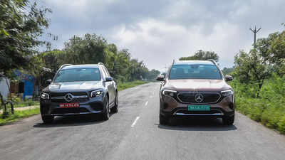 Mercedes-Benz EQB EV, GLB SUV video review LIVE: 7-seater luxury SUVs on a budget