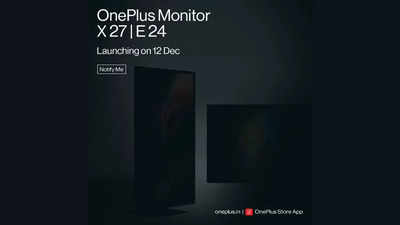 OnePlus to launch two new monitors in India on December 12
