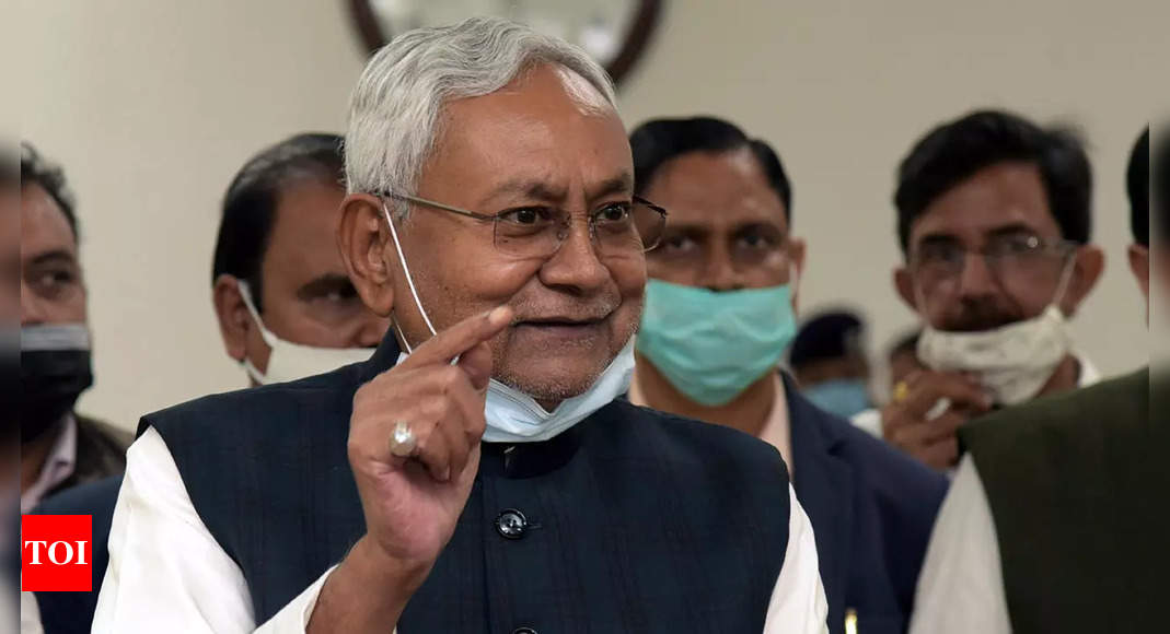 Nitish Kumar makes a veiled attack on Arvind Kejriwal over free power | India News – Times of India