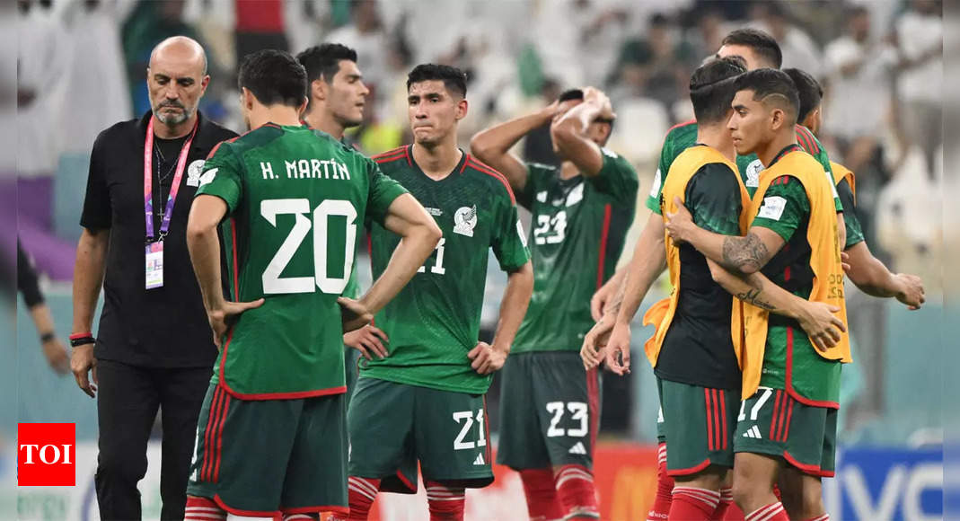 FIFA World Cup: Mexico exit on goal difference despite beating Saudi Arabia | Football News – Times of India
